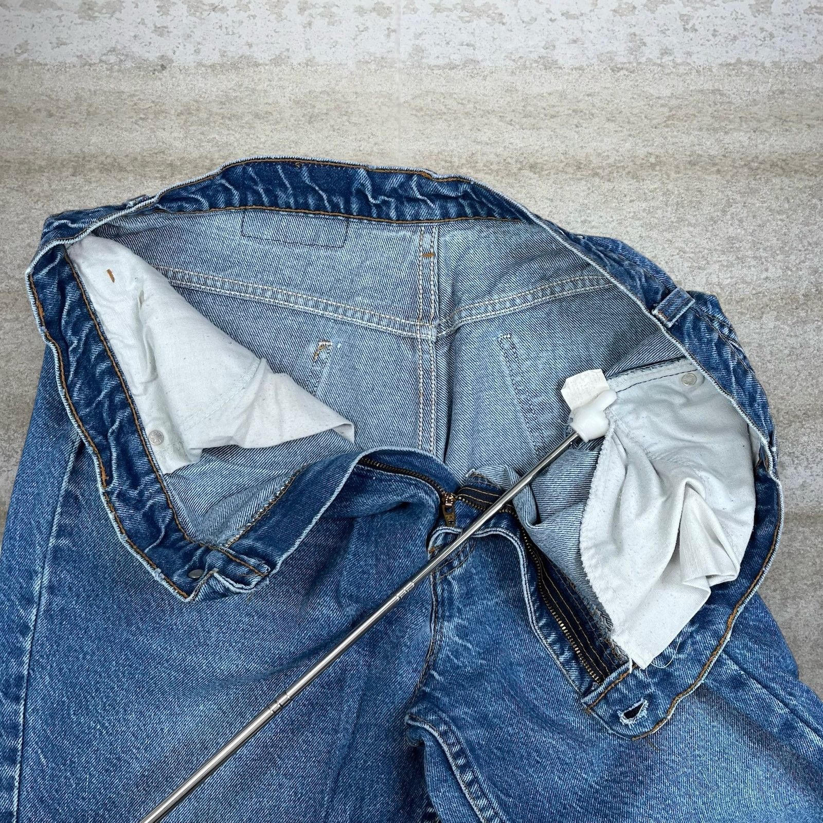 Levi's Vintage 70s Orange Tab Levis Jeans 40x30 Bootcut Medium Wash Size US 40 / EU 56 - 5 Thumbnail