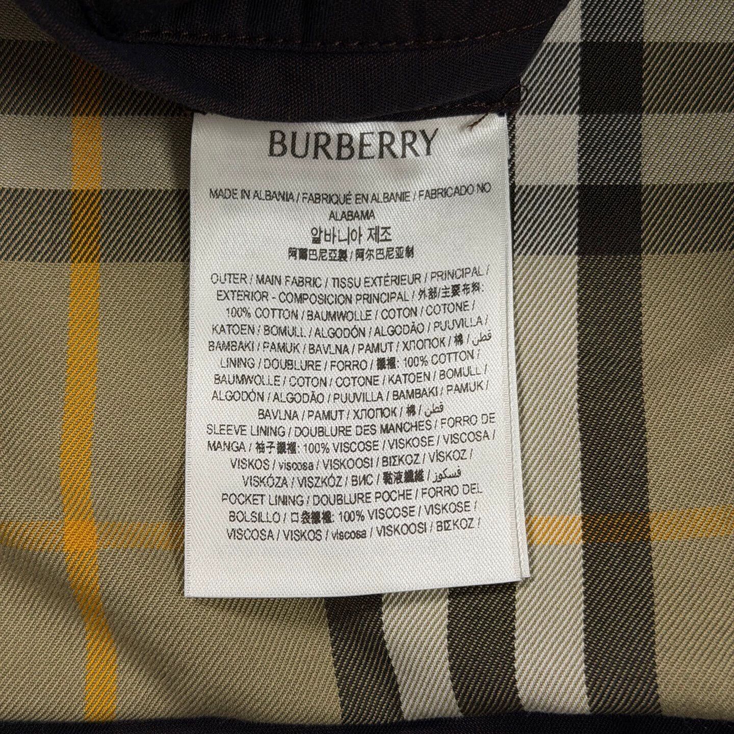 Burberry Burberry Tan Lapel Jacket 50 EU Near New Size US M / EU 48-50 / 2 - 4 Thumbnail