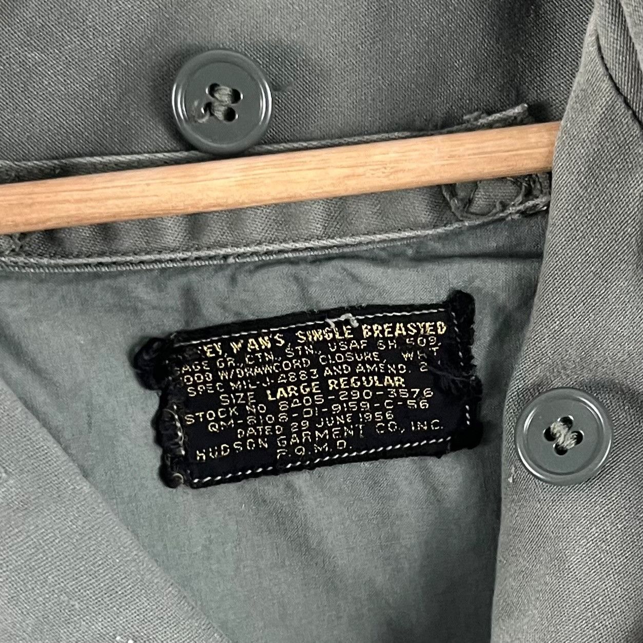 Vintage Vintage 1956 USAF Vietnam era jacket Size US L / EU 52-54 / 3 - 4 Thumbnail