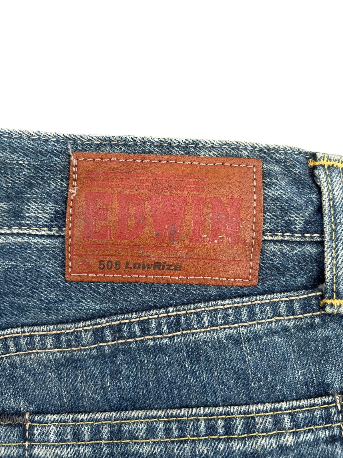Kapital Vintage Edwin 505 Selvedge LowRize Japanese brand Denim jean Size US 29 - 5 Thumbnail