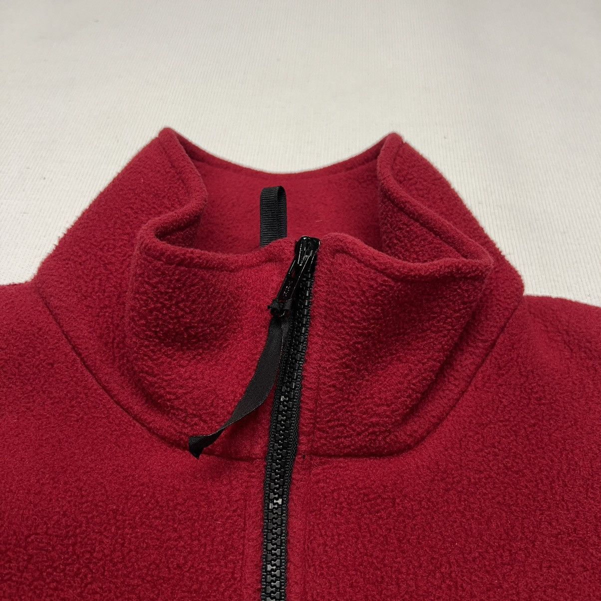 Eastern Mountain Sports × Vintage VTG Eastern Mountain Sports Fleece Red Sweater Full Zip Y2K Size XL / US 12-14 / IT 48-50 - 5 Thumbnail