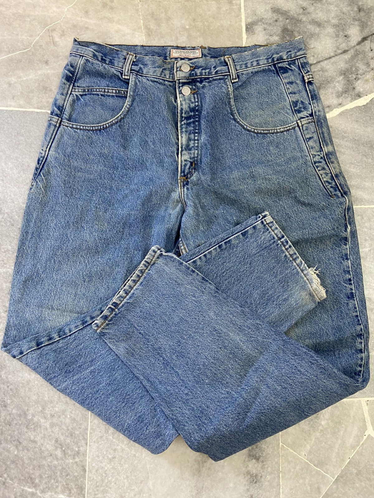 Guess Vintage Guess by Georges Marciano Usa Baggy Jeans Size US 35 - 6 Thumbnail