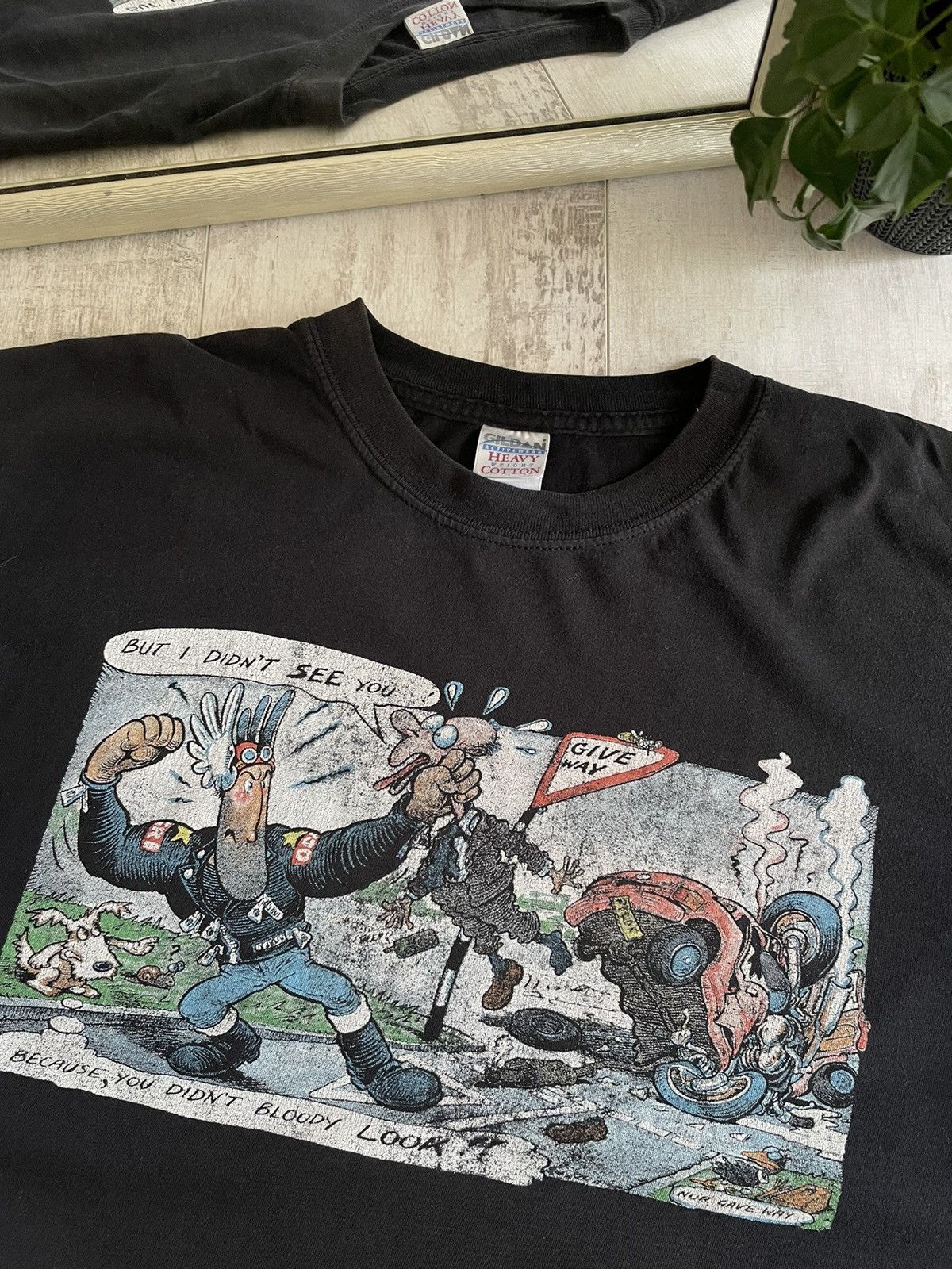 Indian Motorcycle × Vintage Vintage Indian Motorcycle Riders 00’s T-Shirt Y2K “BAM” RARE Size US L / EU 52-54 / 3 - 5 Thumbnail