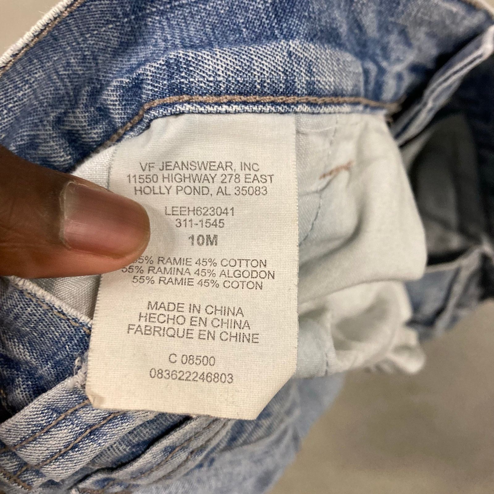 Lee × Vintage Y2K Lee cargo jean shorts 31 Size 32" / US 10 / IT 46 - 6 Thumbnail