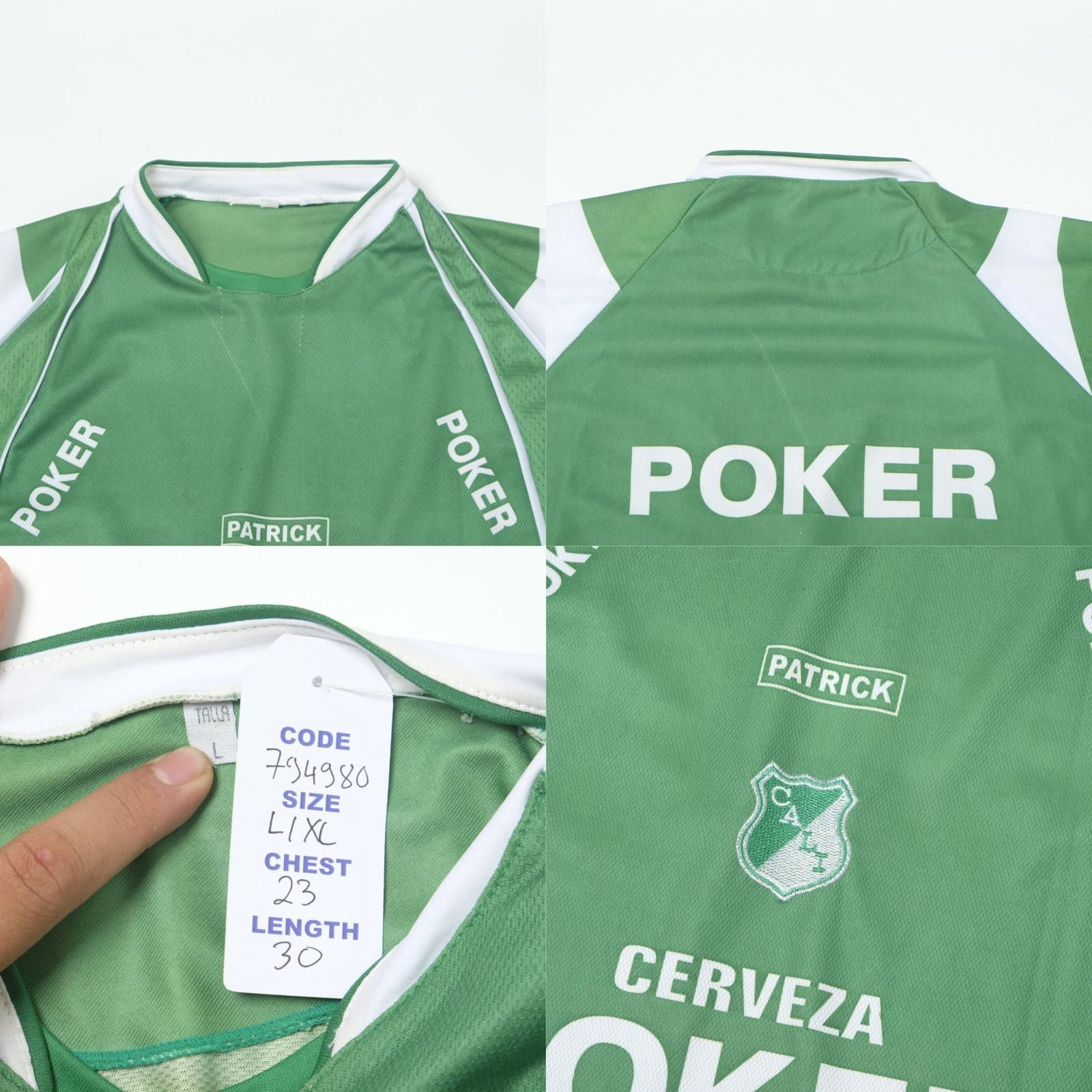 Daniel Patrick 2005 Deportivo Cali (Colombia) Home Shirt Patrick (L/XL) Size US L / EU 52-54 / 3 - 4 Thumbnail