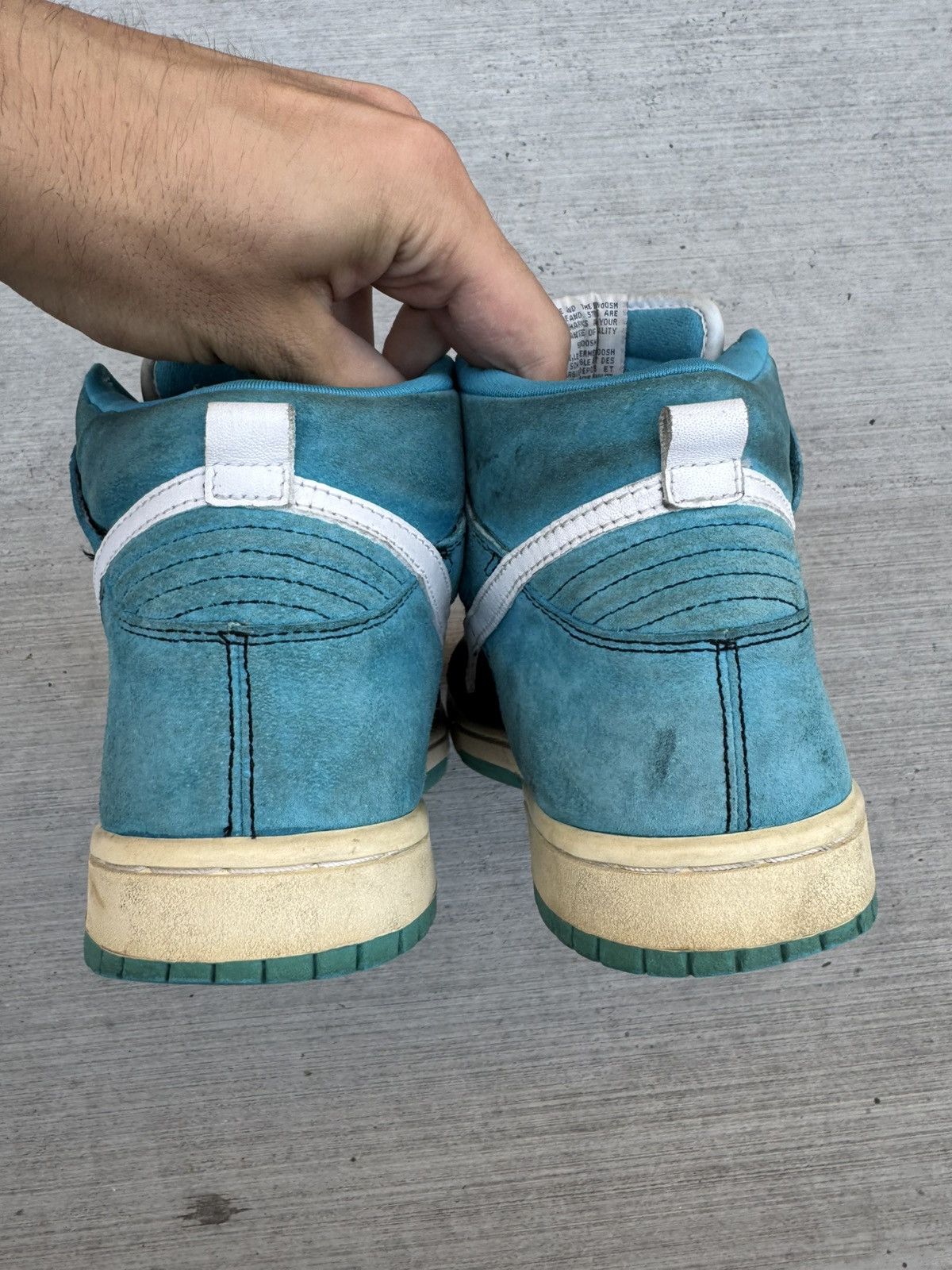 Nike SB NIKE SB DUNK HIGH SEND HELP SIZE 10 Size US 10 / EU 43 - 4 Thumbnail