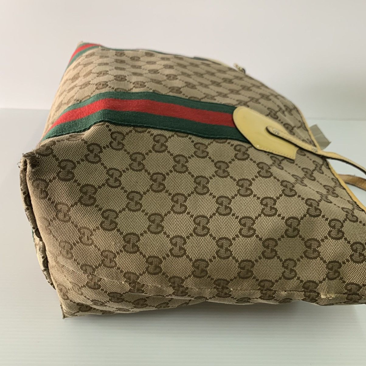 Gucci Gucci Monogram Canvas Tote Bag Size ONE SIZE - 6 Thumbnail