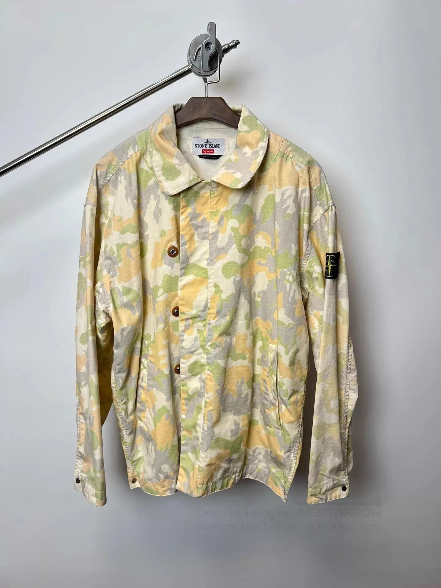 Supreme Multi Color Camouflage Light Jacket Size L. Size US L / EU 52-54 / 3 - 1 Thumbnail