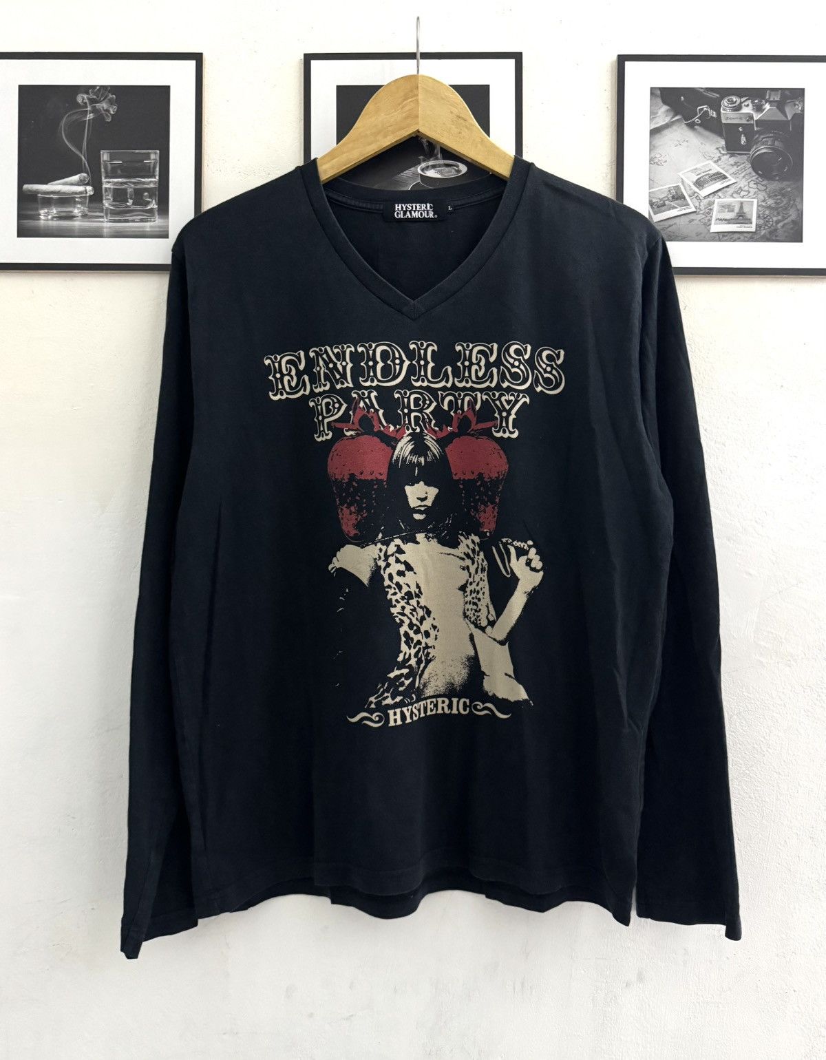 Hysteric Glamour HYSTERIC GLAMOUR ENDLEES PARTY LONGSLEEVE Size US L / EU 52-54 / 3 - 1 Thumbnail