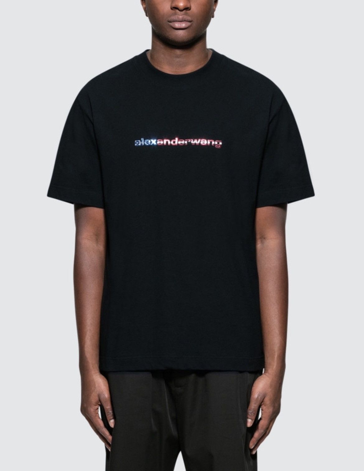 Alexander Wang Alexander Wang Flag Logo Decal T-Shirt | Grailed