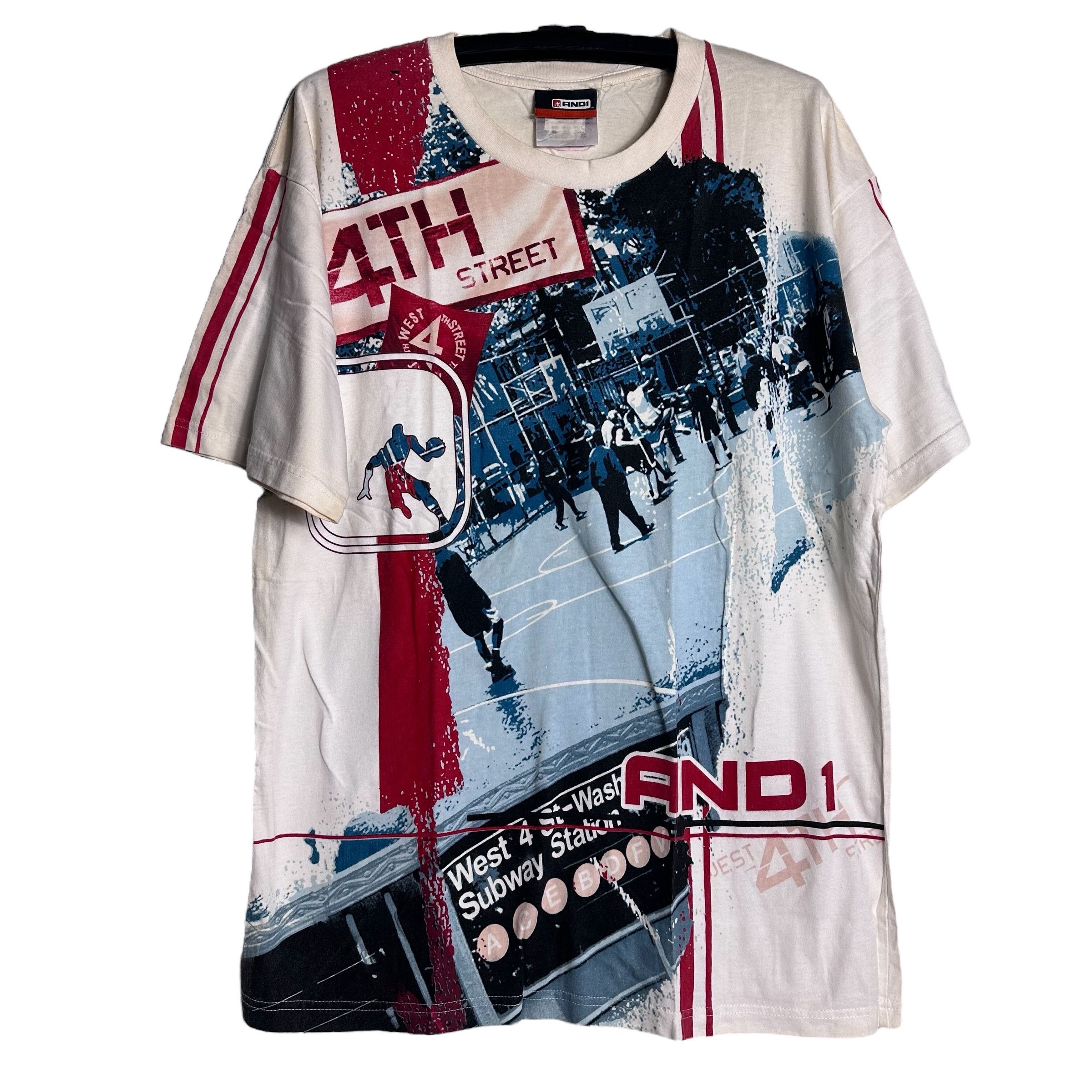 🔥RARE🔥Vintage And 1 Street Basketball OVP T-shirt