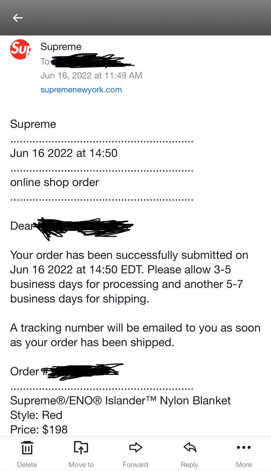 Supreme Supreme / ENO Islander Nylon Blanket Size ONE SIZE - 6 Thumbnail