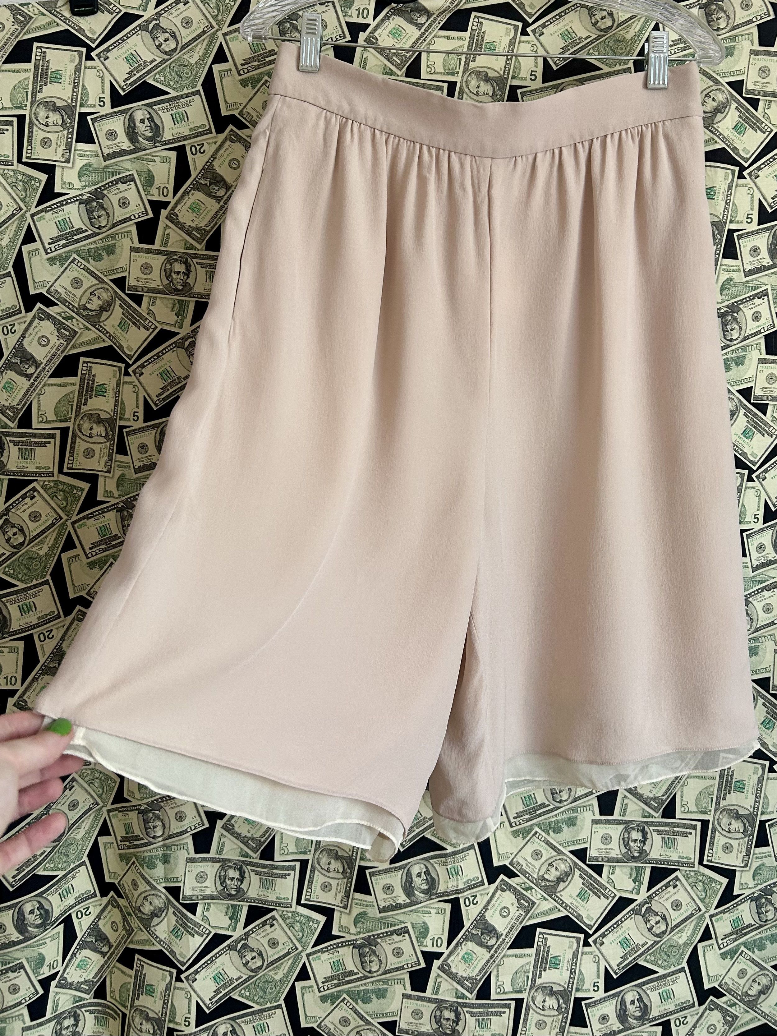 Chloe Salmon Denim Shorts | Grailed