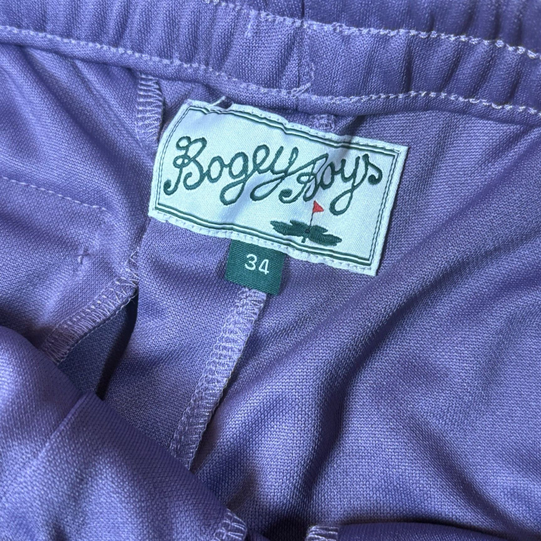 Vintage Bogey Boys Track Pants Mens 34 Purple Straight Athletic Pants Mens Regular 30in Inseam Purple Activewear Size US 34 / EU 50 - 6 Thumbnail