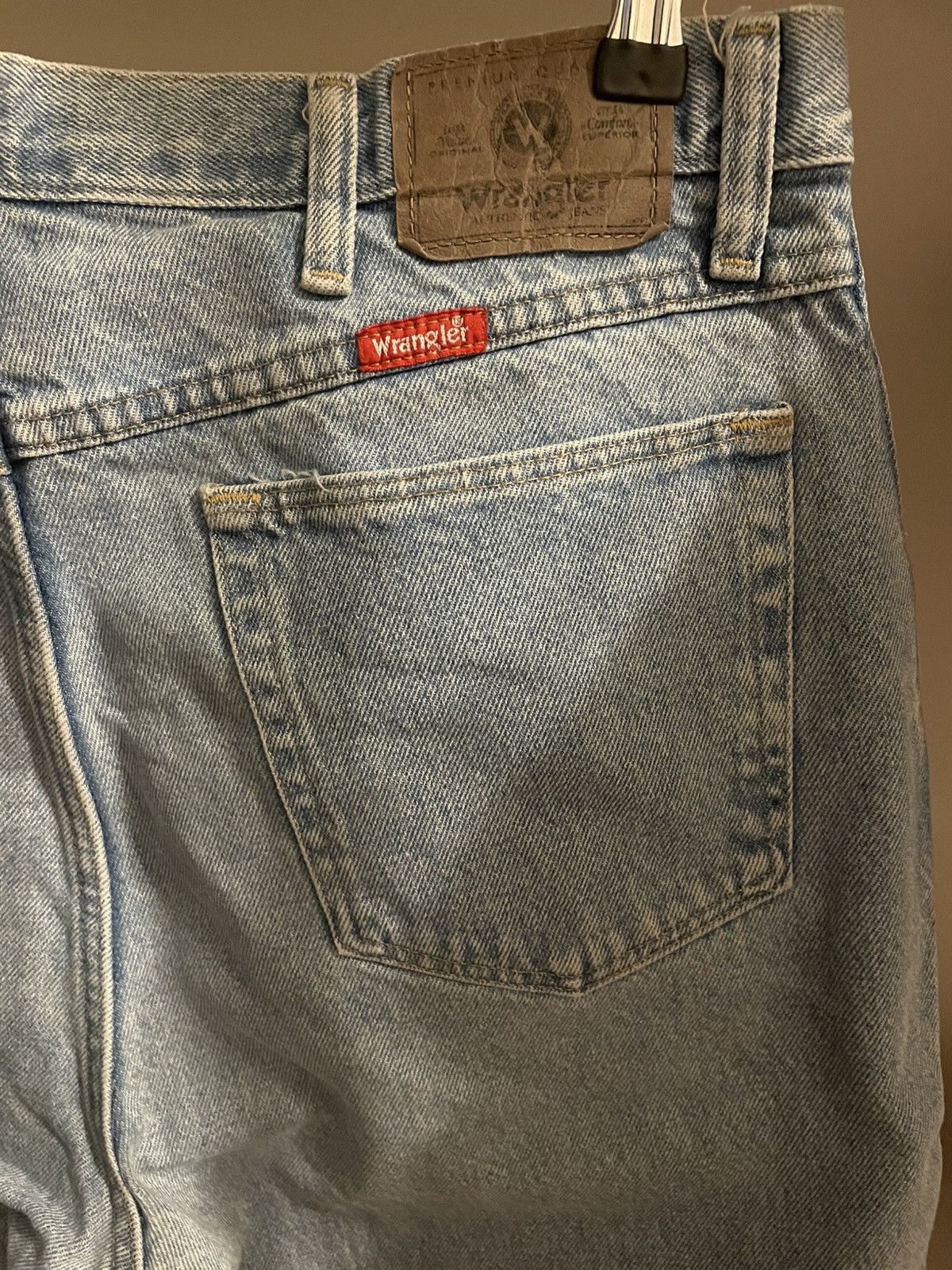 Wrangler Wrangler Blue Washed Jorts Size US 36 / EU 52 - 3 Thumbnail