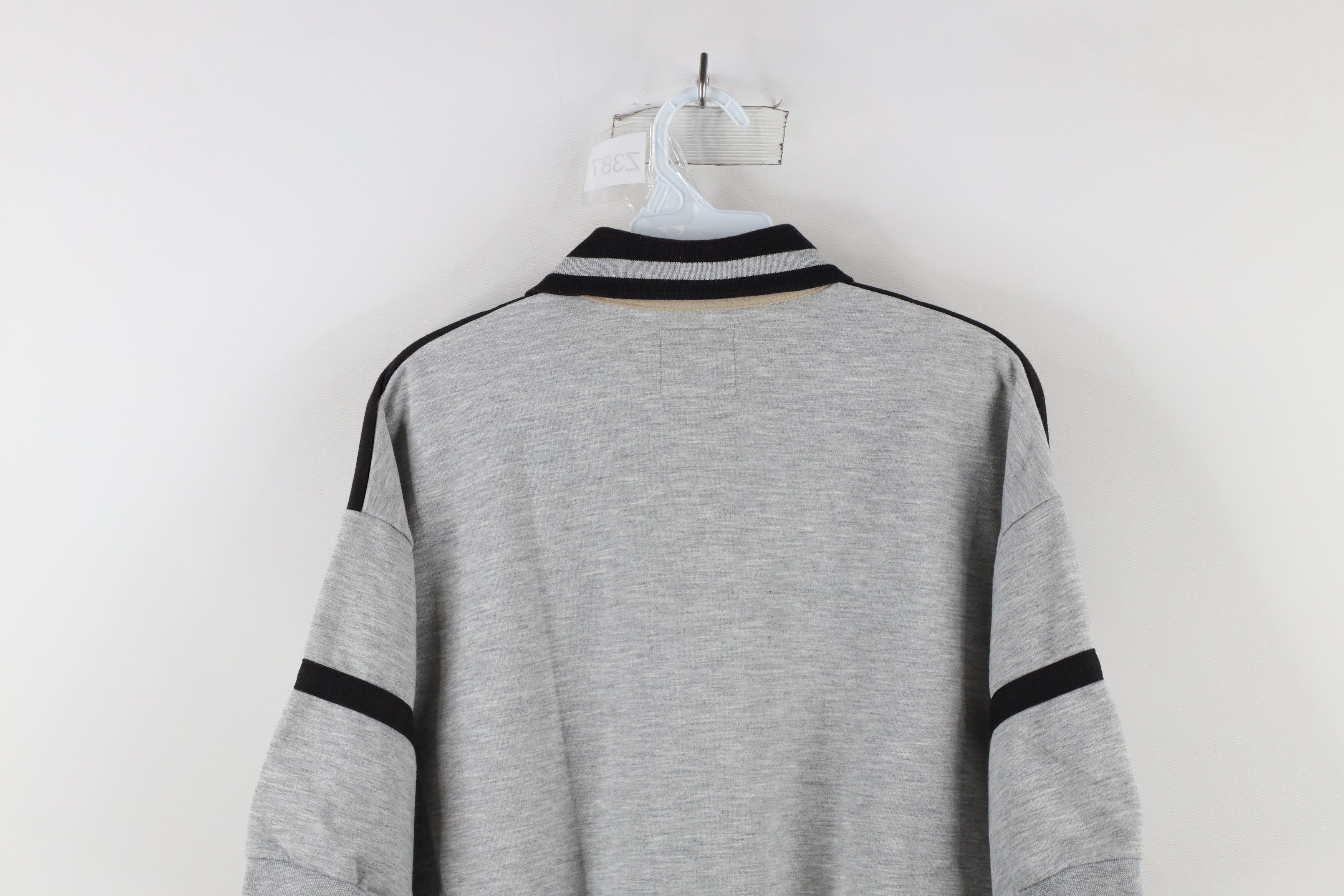 Vintage Vintage 90s Streetwear Block Collared Pullover Polo Shirt Size US M / EU 48-50 / 2 - 8 Thumbnail