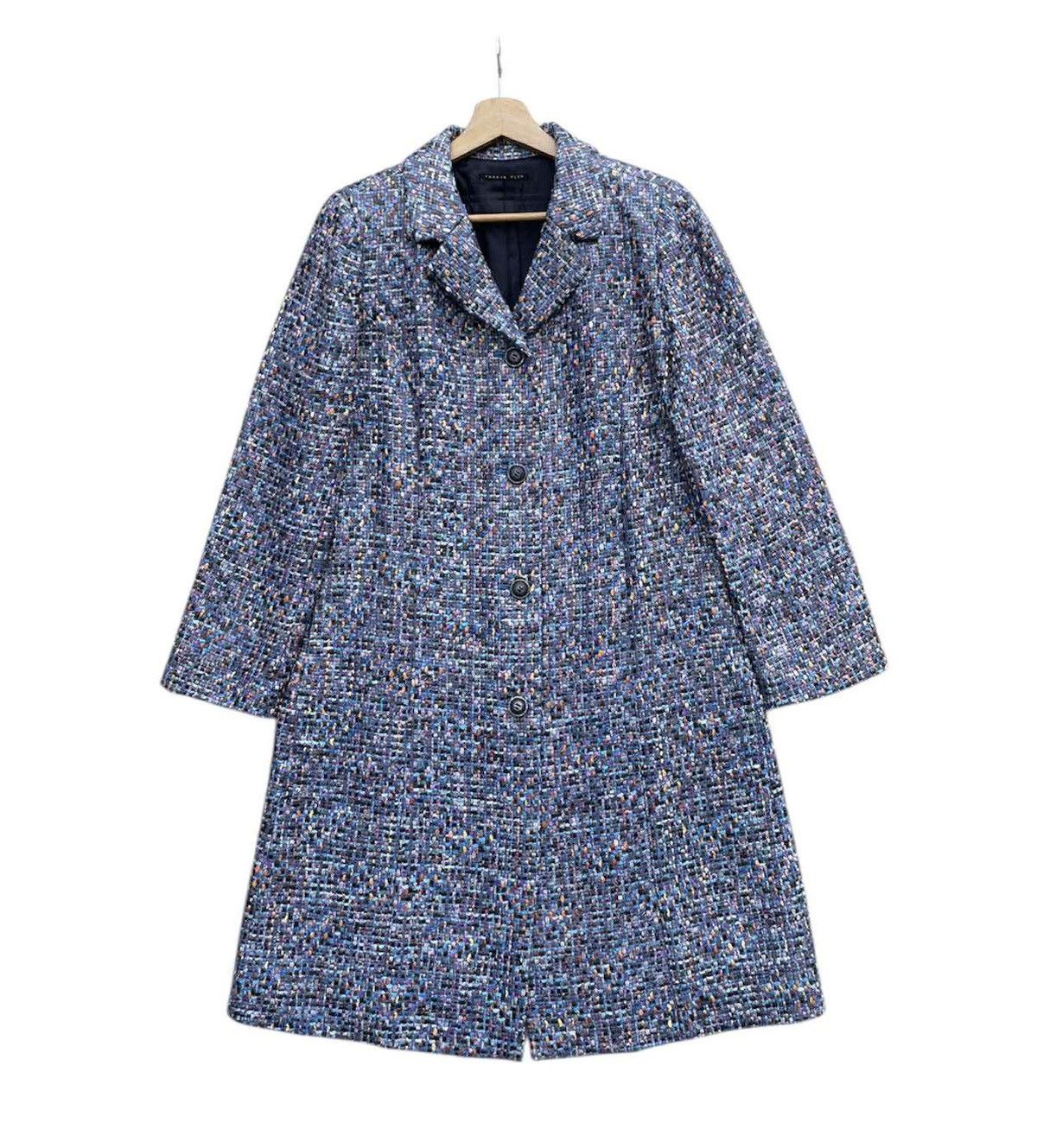 Japanese Brand 🔥Accept Binding Offer🔥 Tabasa Plus Tweed Coat Jacket Size M / US 6-8 / IT 42-44 - 1 Thumbnail