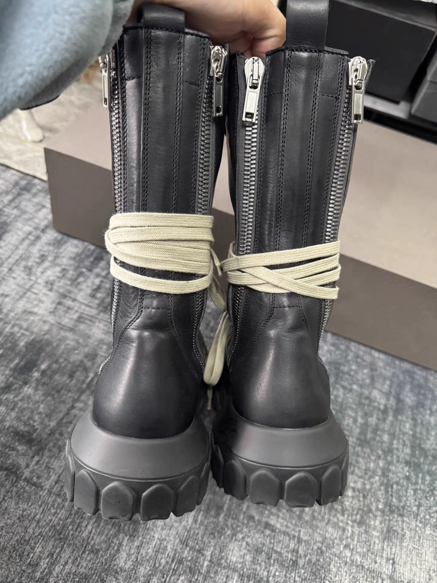 Rick Owens Rick Owens Octopus Lace Combat Boots Size US 9 / IT 39 - 4 Thumbnail
