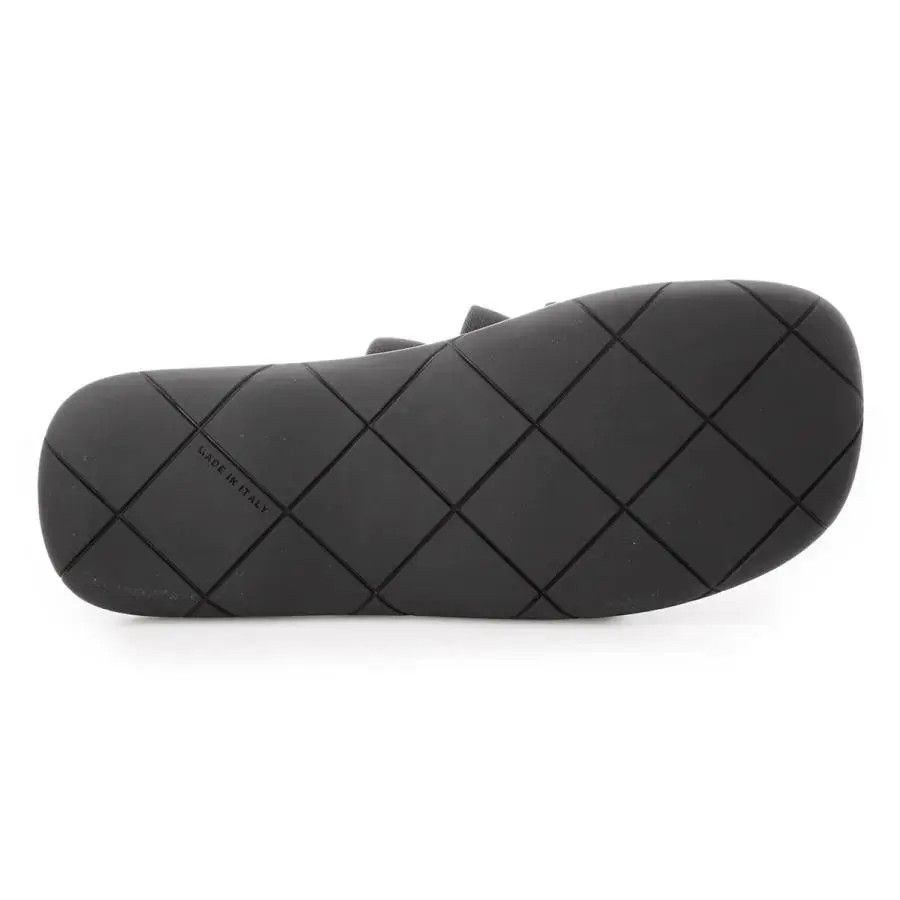 Bottega Veneta o1loc1c0724 651402 Plat Slide in Black Size US 7 / EU 40 - 3 Thumbnail