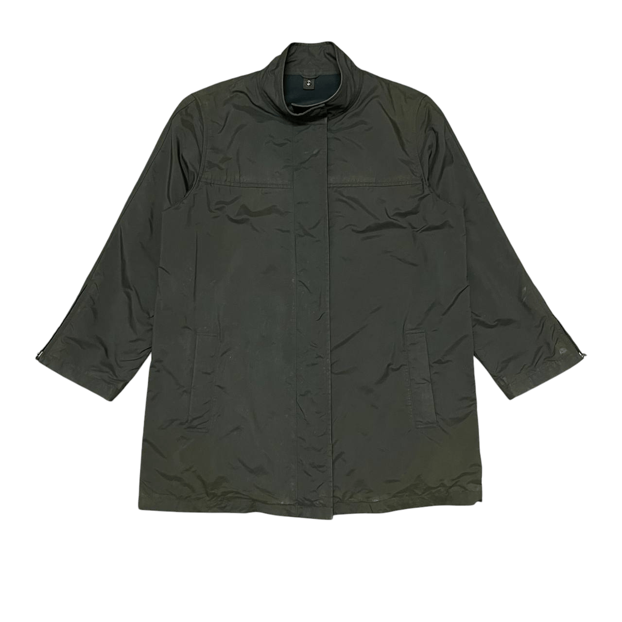Burberry Vintage Burberry Zipper Jacket Size US M / EU 48-50 / 2 - 1 Thumbnail