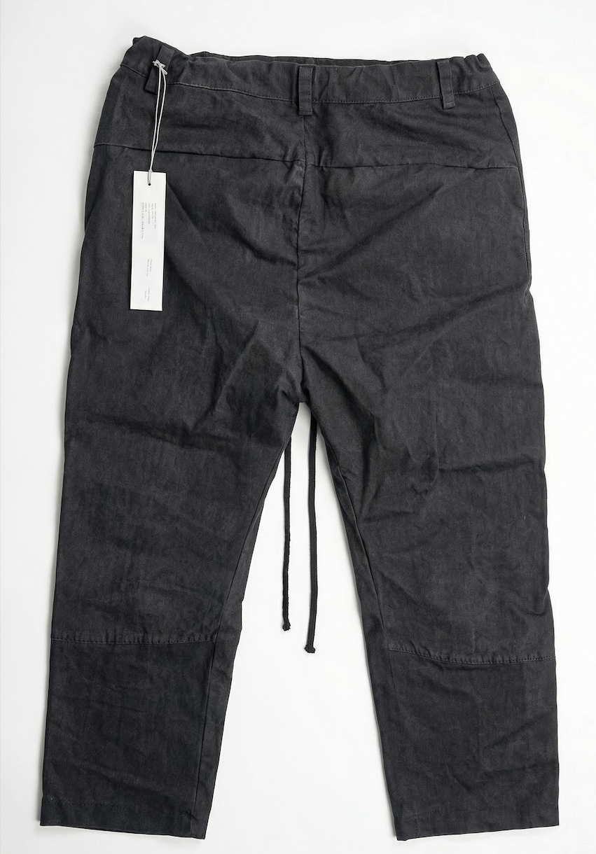 Comoli Daub Navy Drawstring Pants Size US 34 / EU 50 - 2 Thumbnail