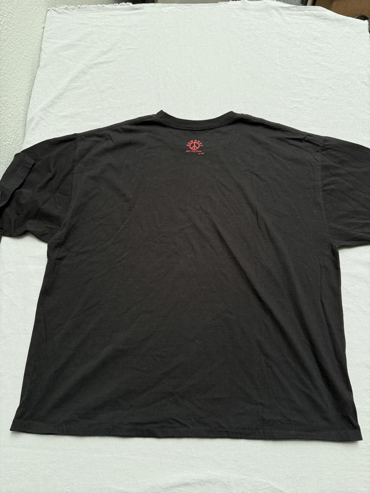 Designer SawDust Festival T-shirt Laguna Beach Hippy Bus VW Tee XXL Size US XXL / EU 58 / 5 - 2 Thumbnail