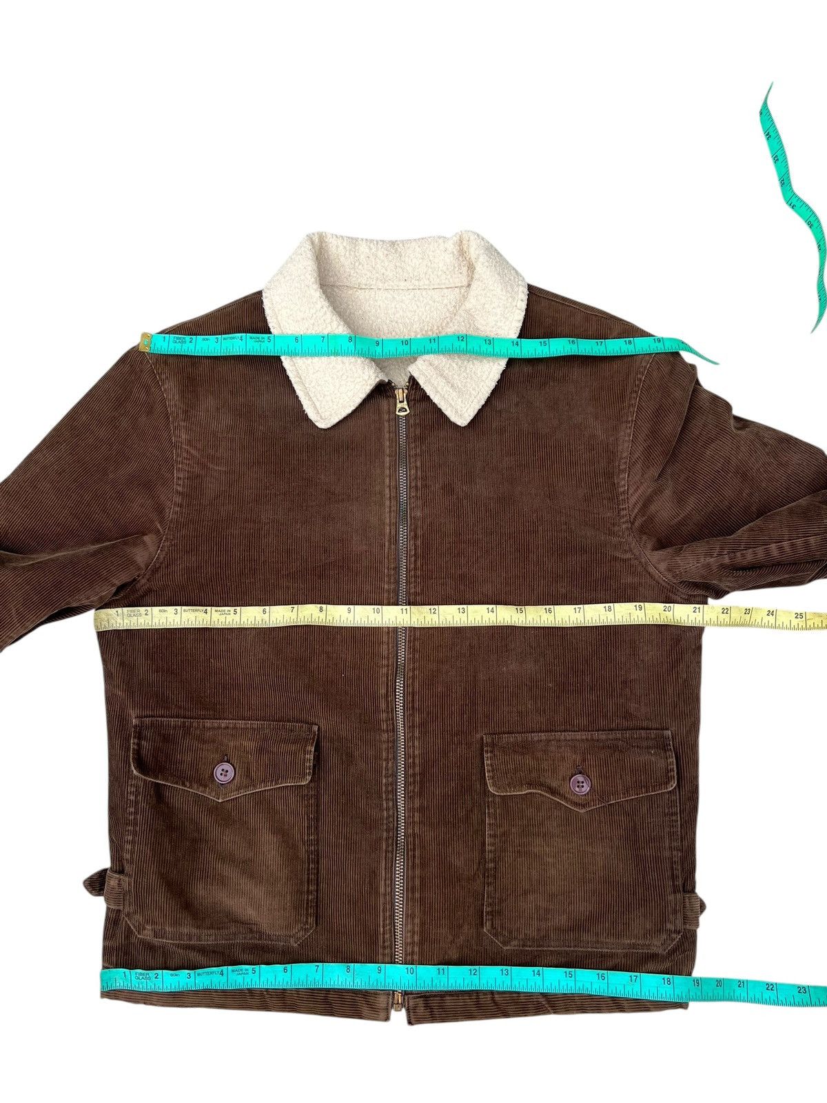 WESCO Wesco Japan Distressed Fade Sherpa Lined Corduroy Jacket Size US M / EU 48-50 / 2 - 4 Thumbnail