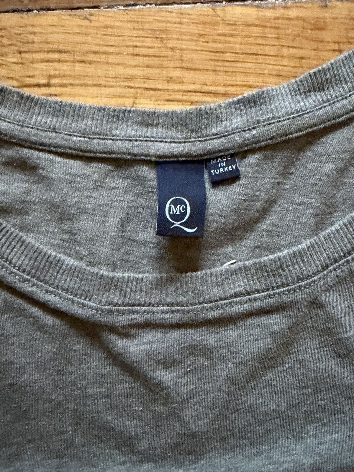 McQ Alexander McQueen Archive McQueen Taped Seam Long Sleeve Tee Size US L / EU 52-54 / 3 - 4 Thumbnail