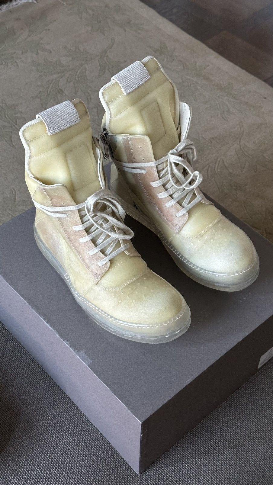 Rick Owens Geobasket 41 | Grailed