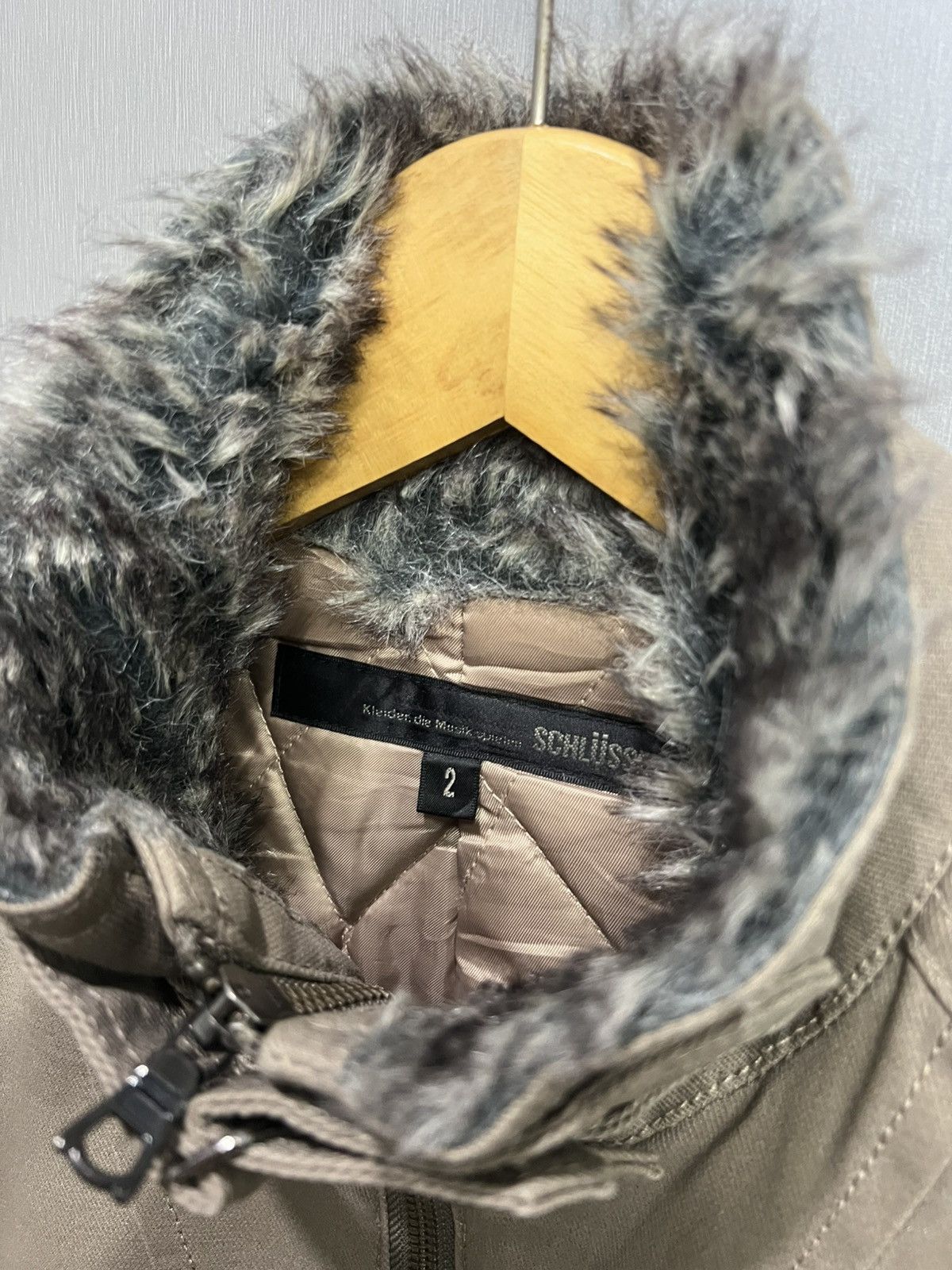 If Six Was Nine × Japanese Brand × Le Grande Bleu (L.G.B.) Crazy Schlussel Fur Biker Jacket Size US M / EU 48-50 / 2 - 6 Thumbnail