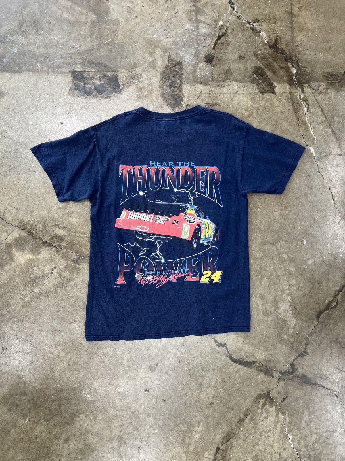 NASCAR Vintage 1997 Jeff Gordon DuPont Racing Tee Medium Size US M / EU 48-50 / 2 - 5 Thumbnail