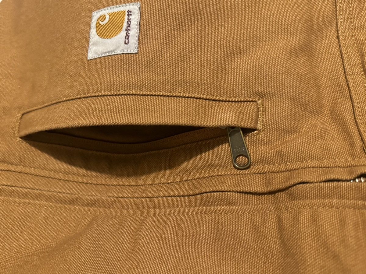 Carhartt Carhartt Full Swing washed duck fleece lined active jacket Size US L / EU 52-54 / 3 - 5 Thumbnail