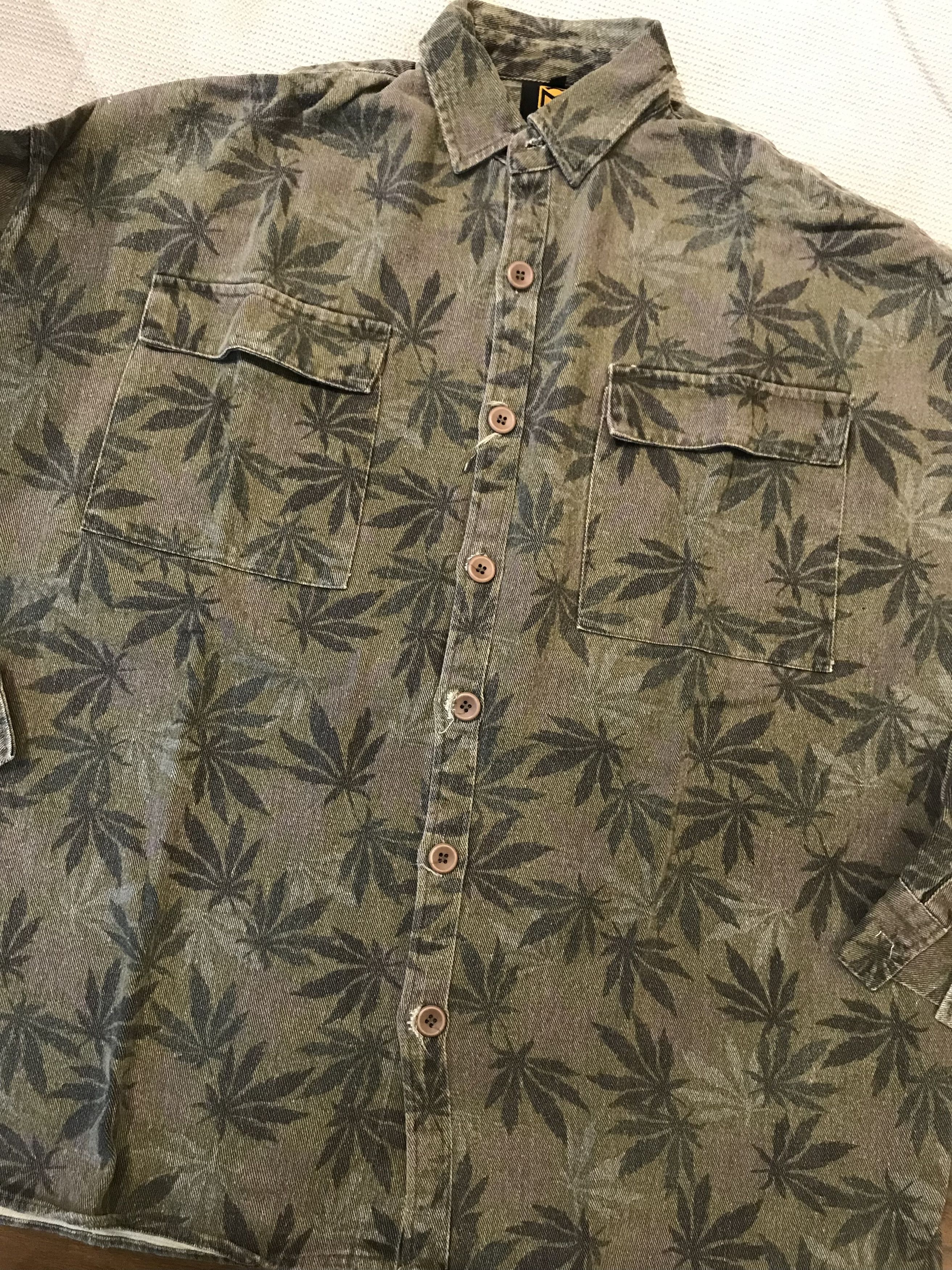 Vintage Vintage Shirt Marijuana Size US L / EU 52-54 / 3 - 3 Thumbnail