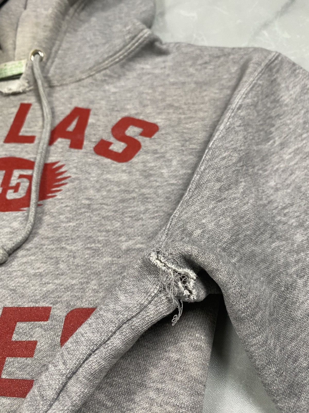 American Apparel Vintage Dallas Eagles Union Distressed Boxy Pullover Size US M / EU 48-50 / 2 - 4 Thumbnail
