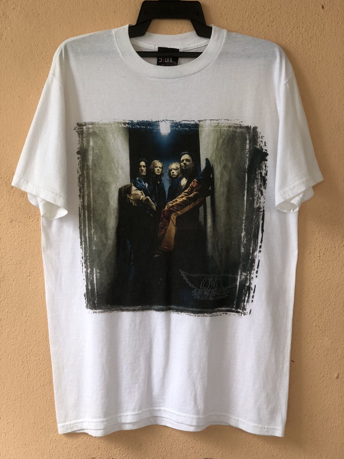 Aerosmith × Band Tees × Vintage Vintage 90s AEROSMITH Legend Rock Band Tee Size US L / EU 52-54 / 3 - 1 Thumbnail