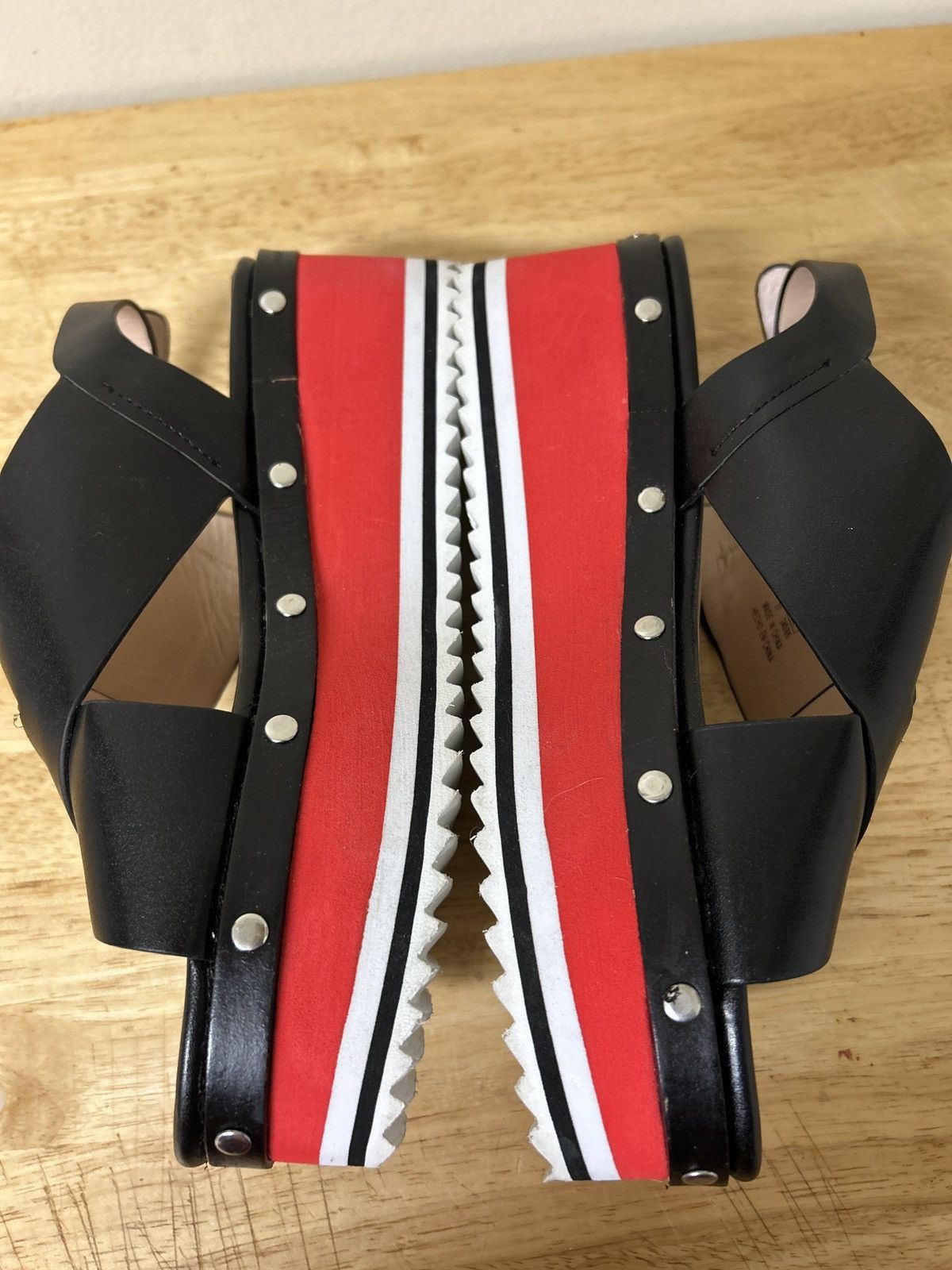 Zara Women’s Studded platform sandals 6.5(37) Size US 6.5 / IT 36.5 - 10 Thumbnail