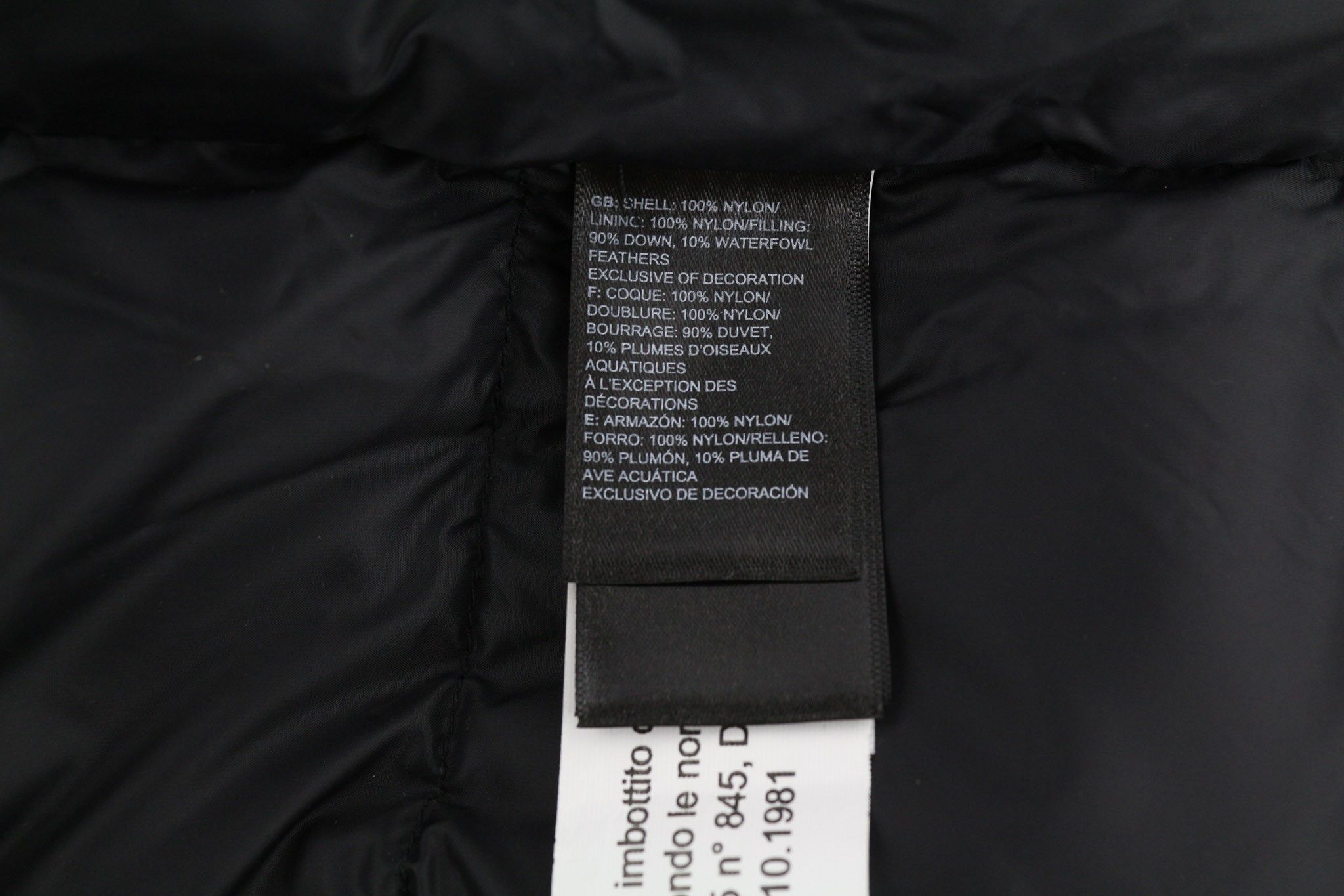 The North Face DIABLO DOWN L Black 700 Down Insulated Quilted Puffer 81695 Size US L / EU 52-54 / 3 - 8 Thumbnail