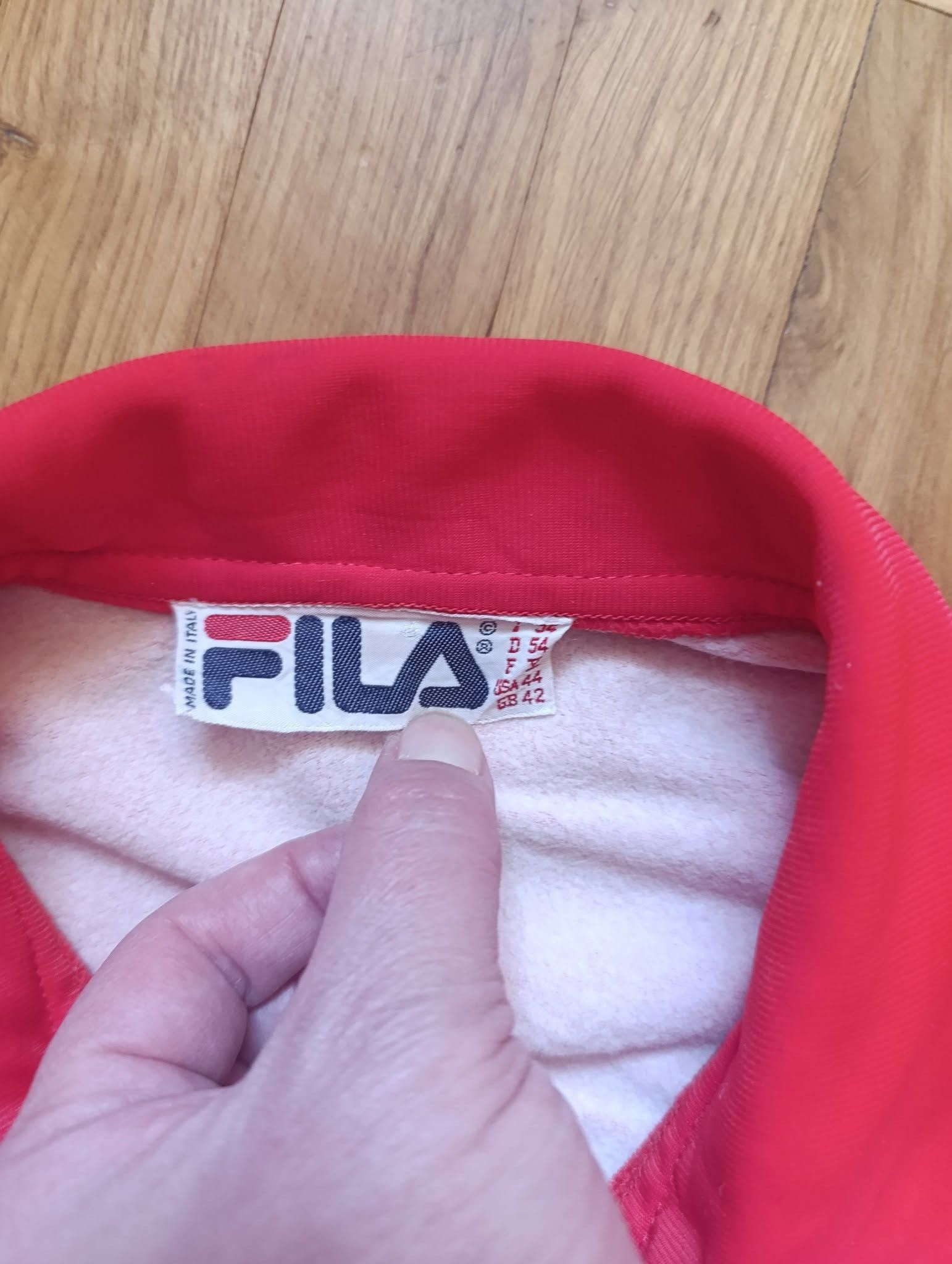 Fila Fila Guillermo Vilas Vintage Tracktop 80s Rare Made in Italy Size US M / EU 48-50 / 2 - 4 Thumbnail