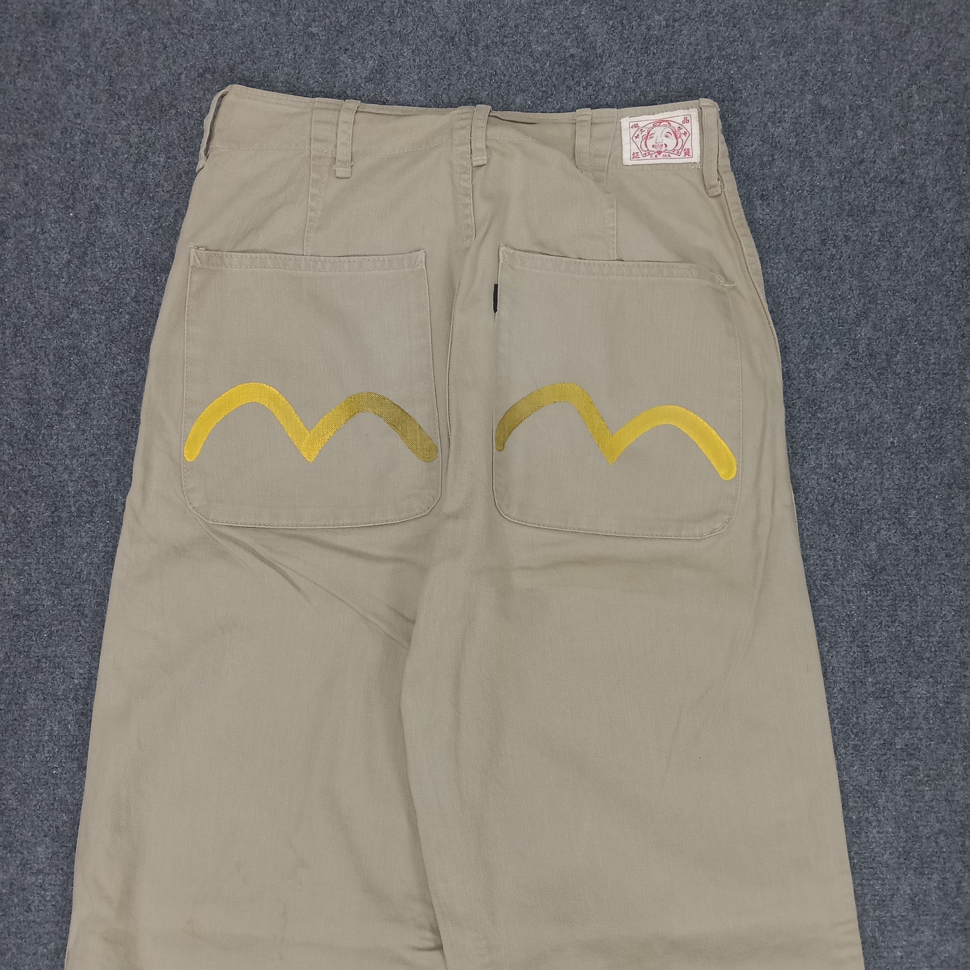 Evisu × Vintage Evisu Japanese Brand Daicock Custom Art Pants Size US 27 - 6 Thumbnail