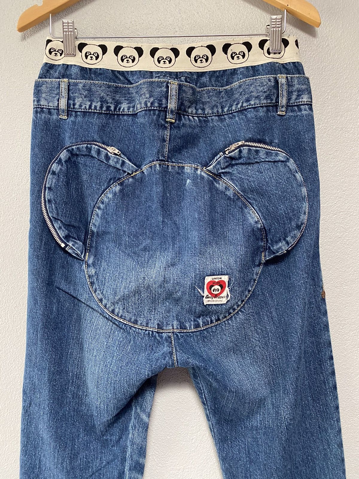 If Six Was Nine × Japanese Brand × Le Grande Bleu (L.G.B.) Candy stripers panda jeans Size US 32 / EU 48 - 6 Thumbnail