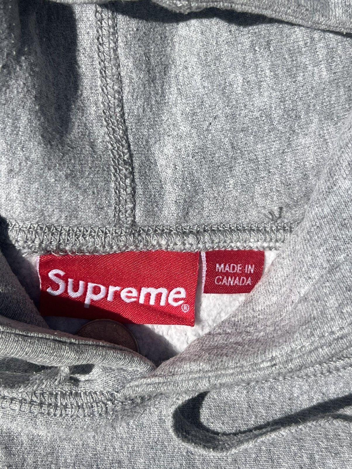 Supreme Supreme Le Luxe Hooded Sweatshirt (Gray) Size US M / EU 48-50 / 2 - 3 Thumbnail