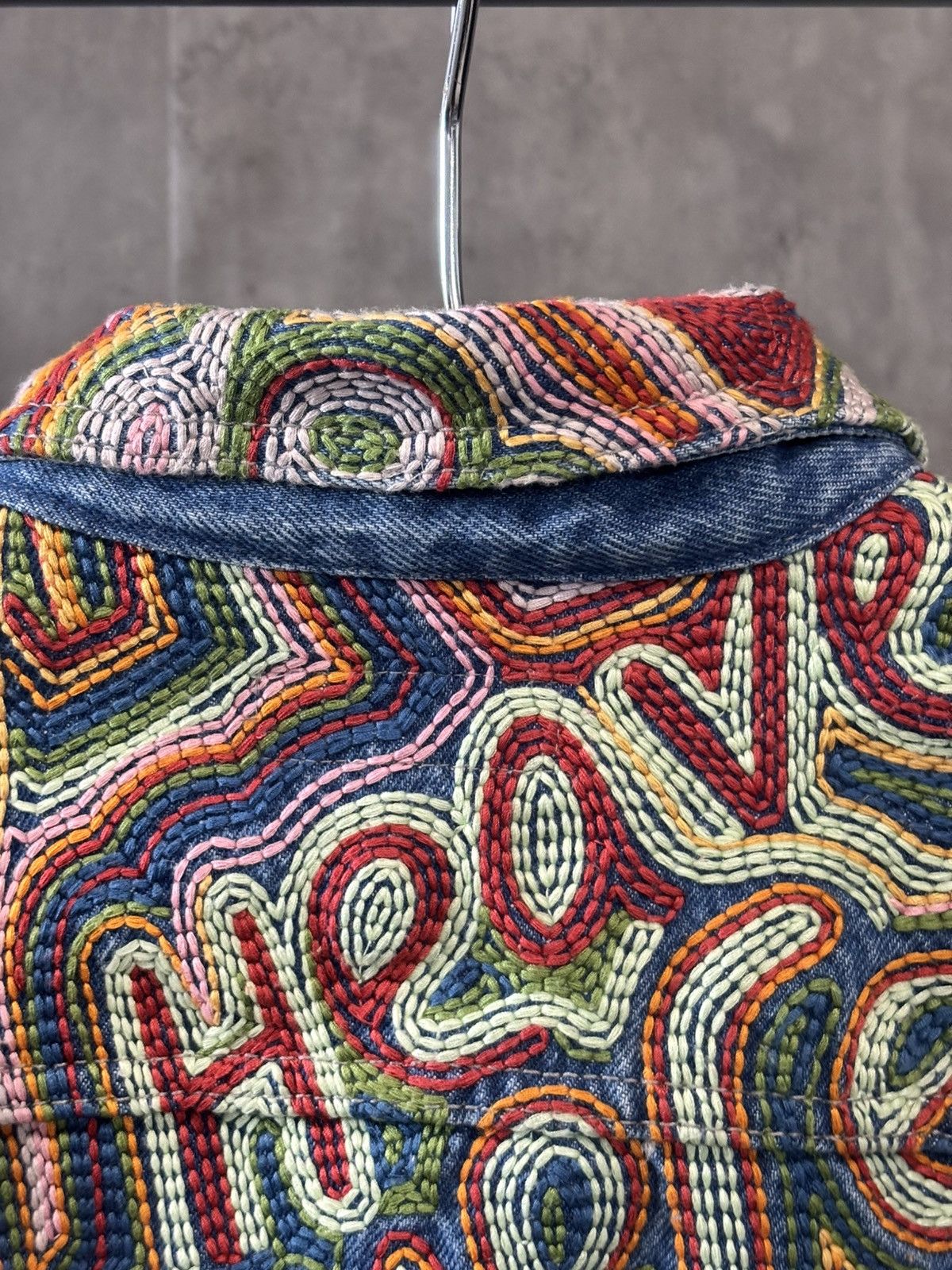 SUPREME CHAINSTITCH DENIM JACKET SIZE S