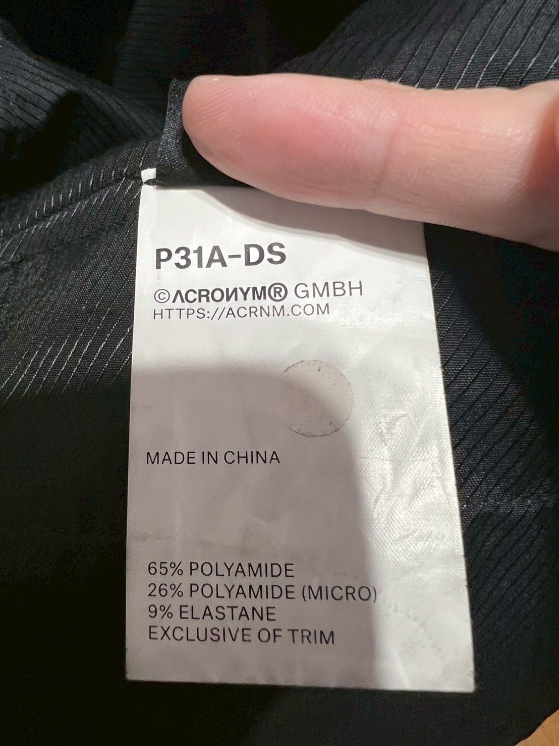 Acronym ACRONYM P31A-DS Size US 30 / EU 46 - 6 Thumbnail