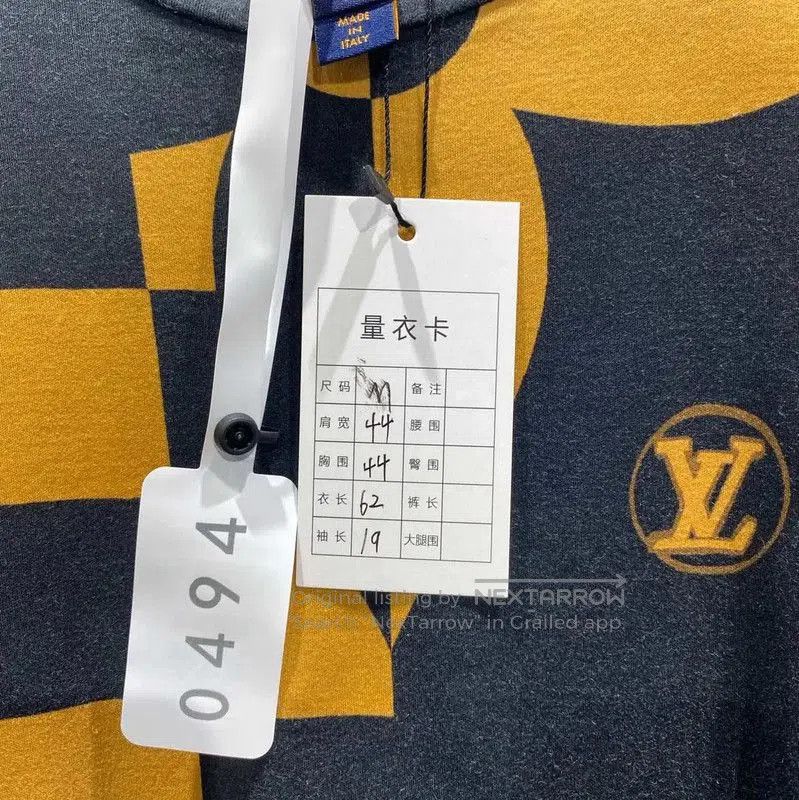 Louis Vuitton Louis Vuitton Men's Yellow Cotton Blend T. Size US M / EU 48-50 / 2 - 5 Thumbnail
