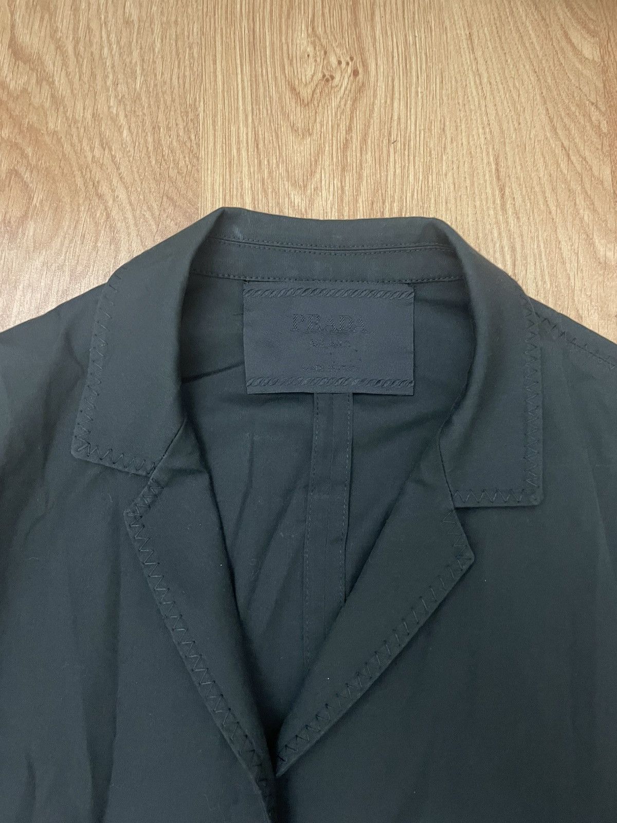 Prada Prada smock dress with belt Size M / US 6-8 / IT 42-44 - 3 Thumbnail