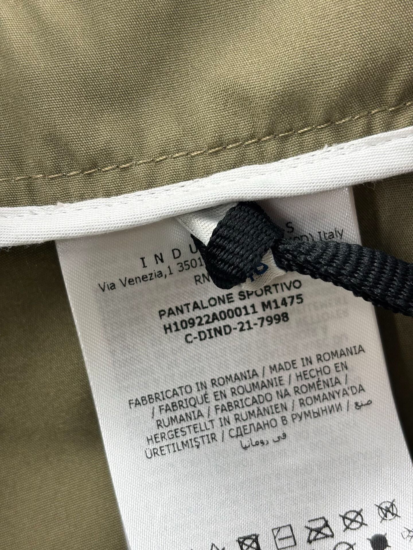 Moncler Moncler Men's Casual Loose Pants in Olive Size US 30 / EU 46 - 5 Thumbnail
