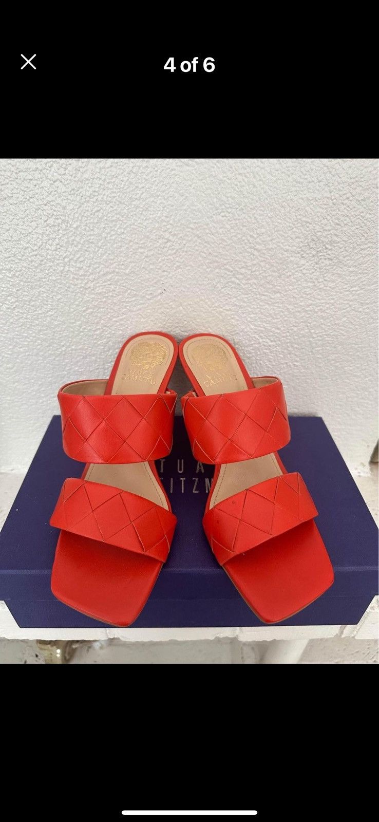 Vince Camuto Coral color sandals Size US 8.5 / IT 38.5 - 4 Thumbnail