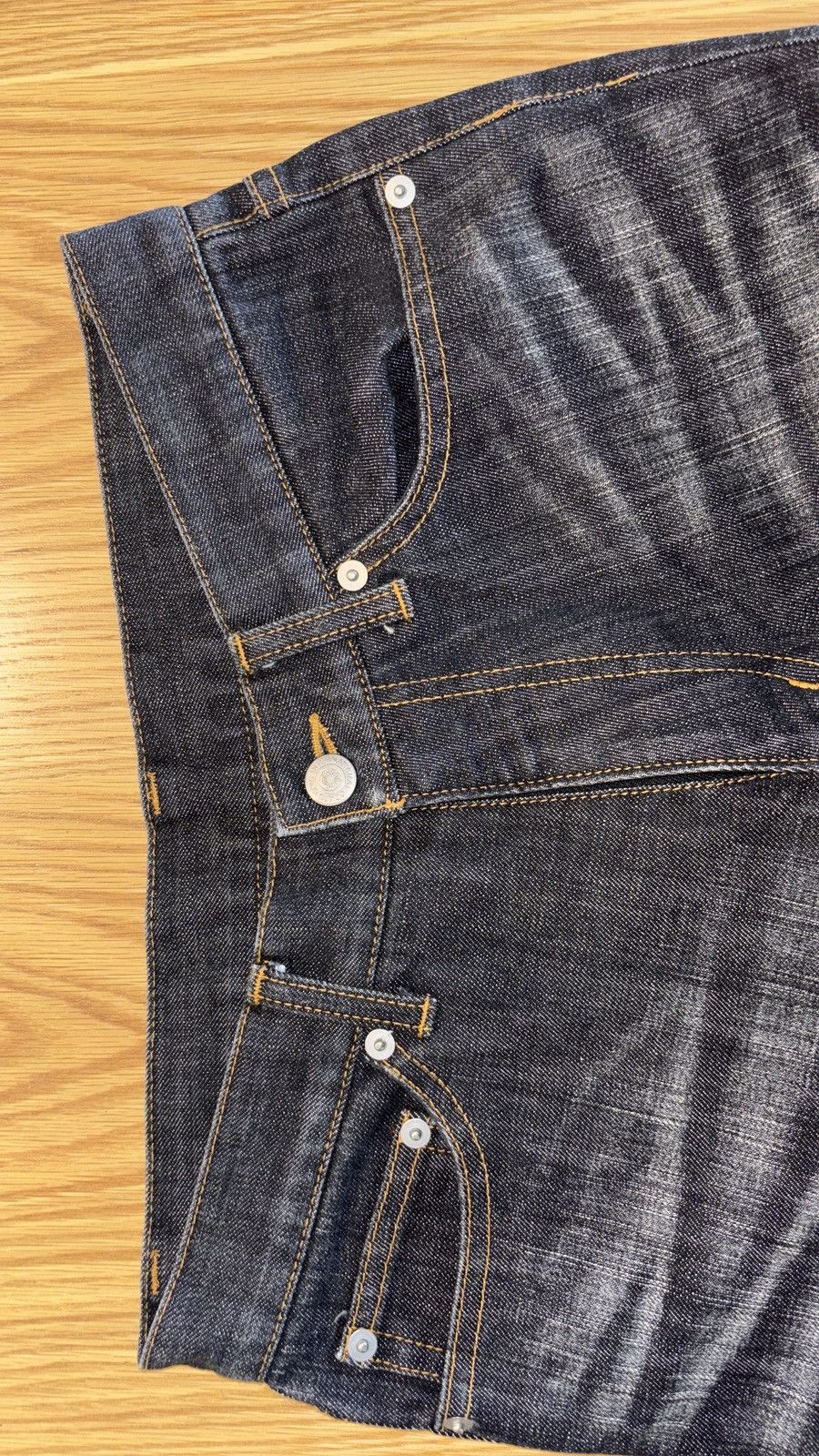Tornado Mart Tornado Mart Black Washed Flared Jeans Size US 31 - 8 Thumbnail