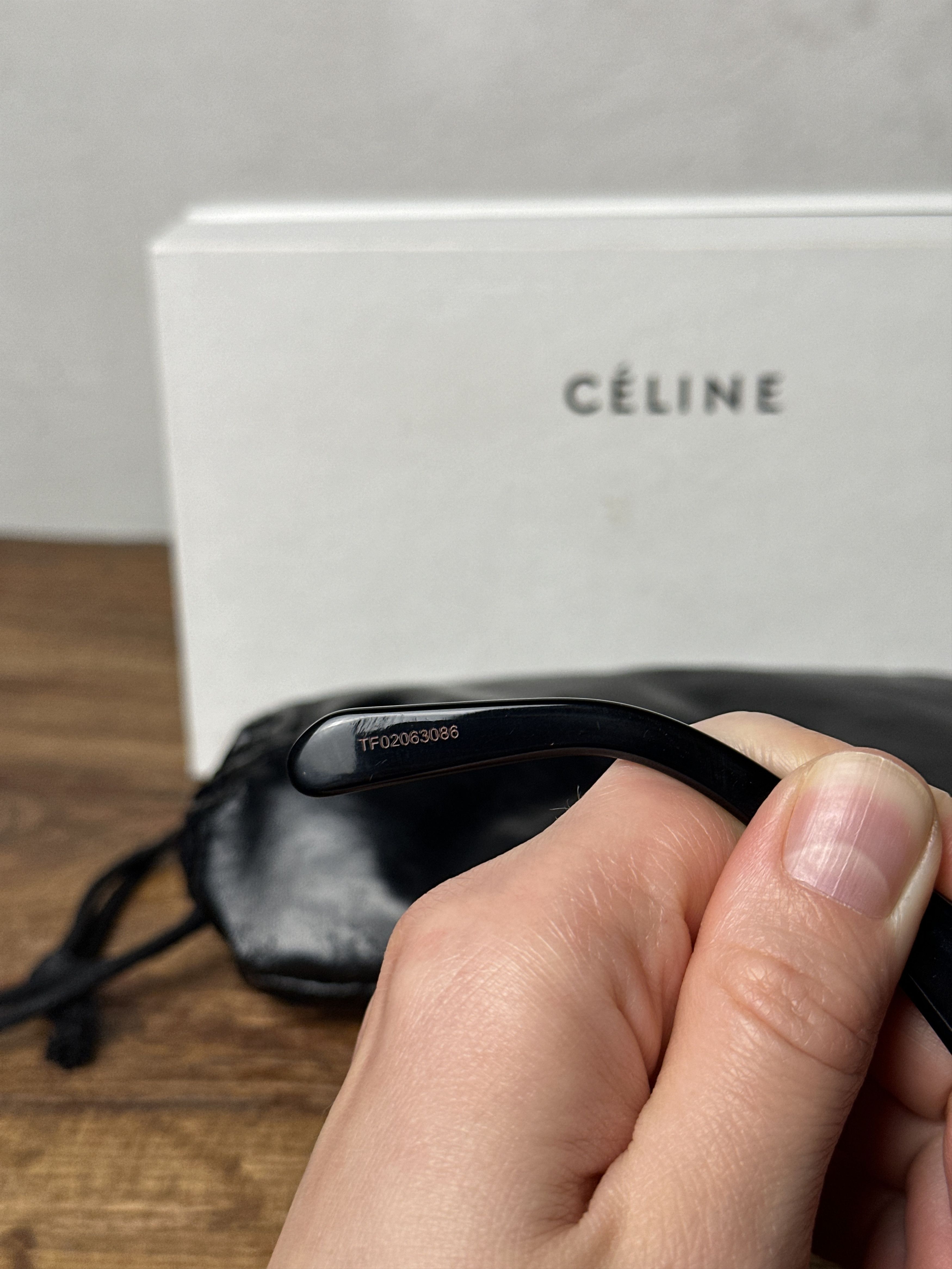 Celine Celine Marta Oversized Sunglasses Size ONE SIZE - 11 Thumbnail