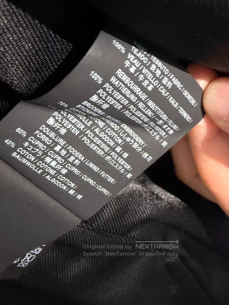 Saint Laurent Paris Saint Laurent Paris Medal Knight Leather Jacket i Size US M / EU 48-50 / 2 - 6 Thumbnail